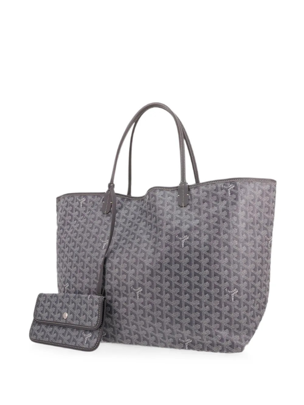 Goyard Pre-Owned 2010 large Saint-Louis Goyardine tote bag - Grey | Farfetch Global