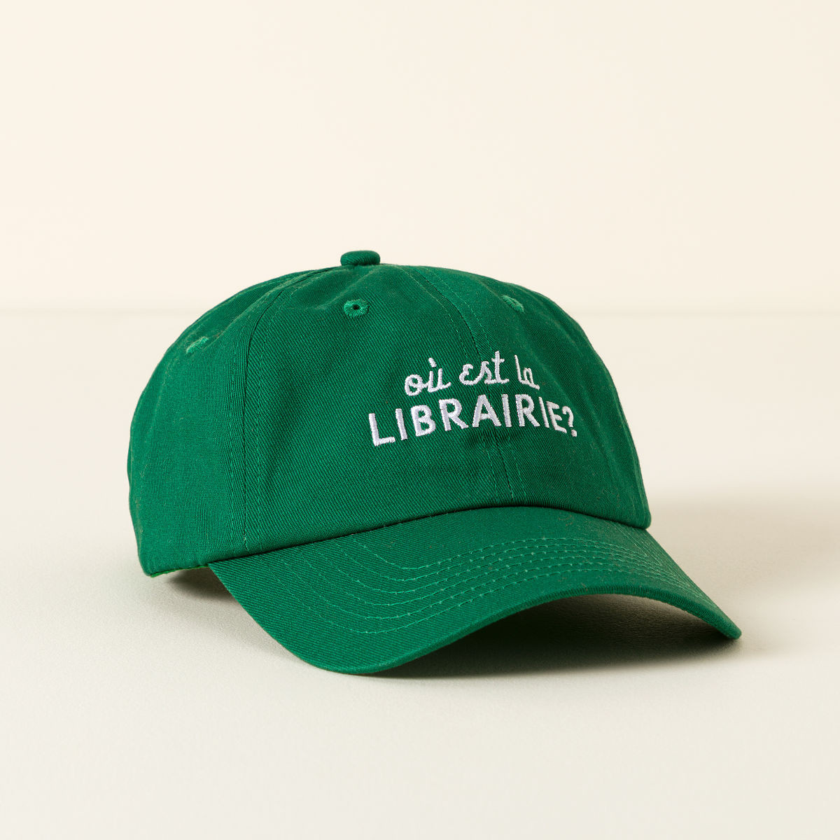 Where is the Bookstore Embroidered Hat | UncommonGoods