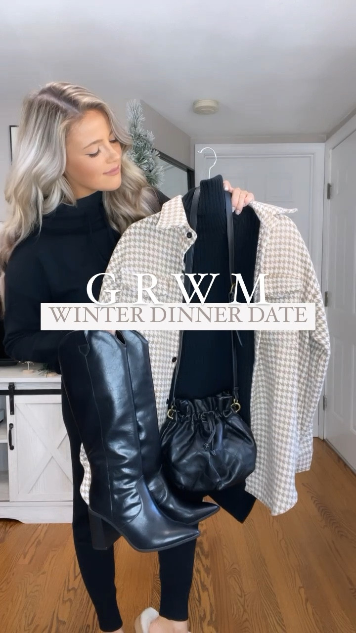 Get ready with me for a winter dinner date 🤍

#LTKstyletip #LTKunder50 #LTKSeasonal