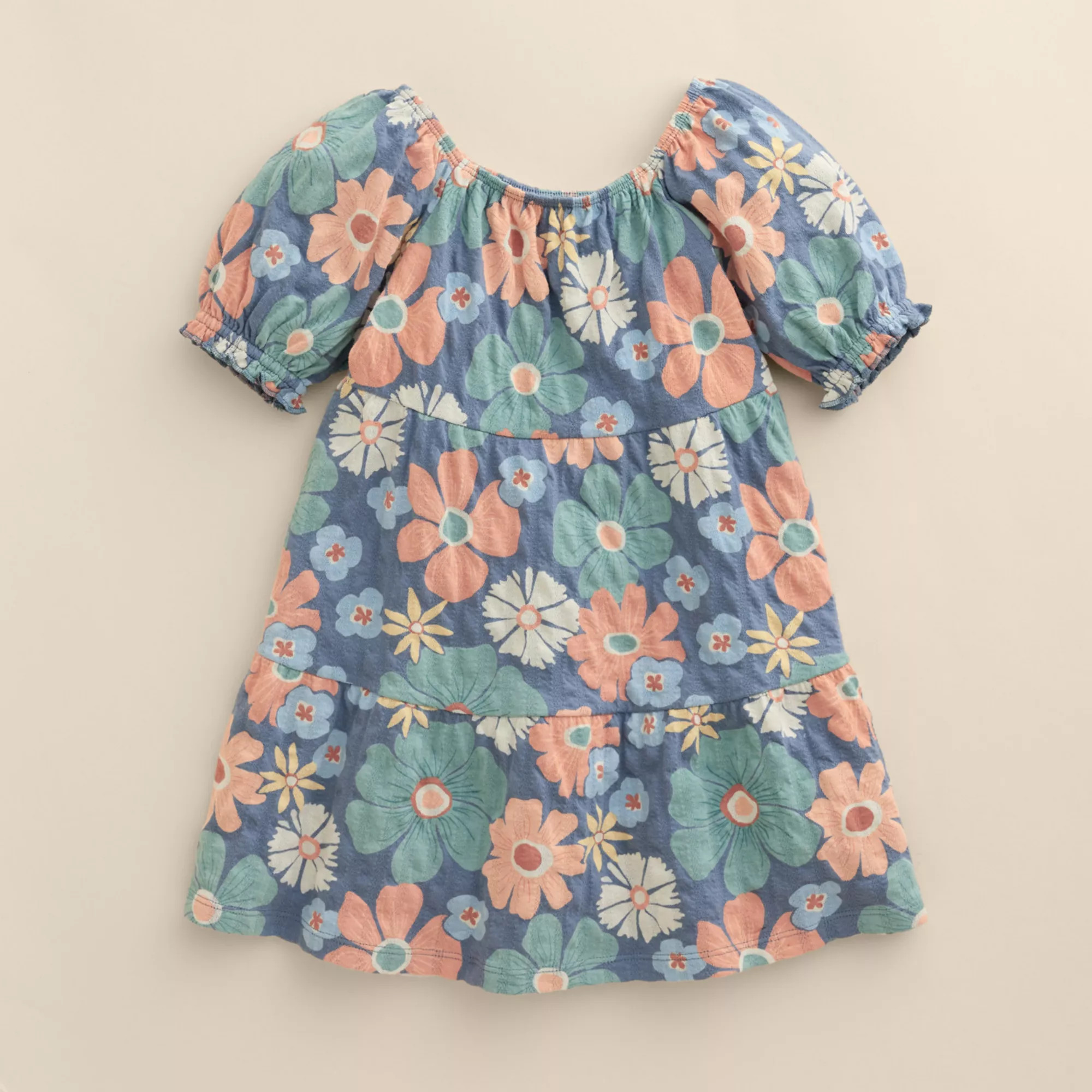 Baby & Toddler Little Co. by Lauren Conrad Tiered Puff Sleeve Dress | Kohl's