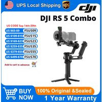 DJI RS 5 Combo - 3-Axis Professional Gimbal Stabilizer for DSLR & Mirrorless, Enhanced Intelligent Tracking, Electronic Briefcase Handle, 1H Fast Charge & 14H Standby | AliExpress (US)