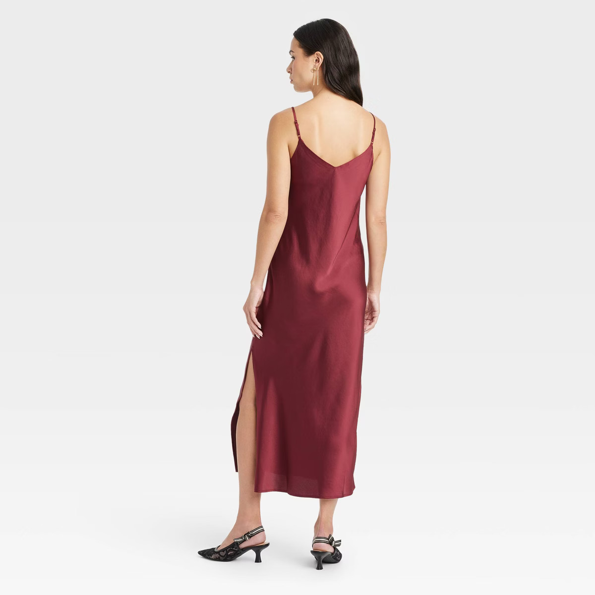 Women's Midi Slip Dress - A New Day™ | Target