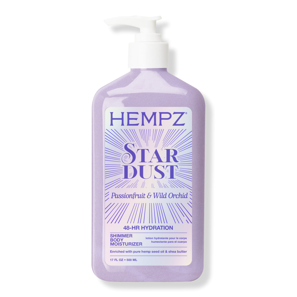 Hempz Star Dust Shimmer Body Moisturizer - 17 oz | Ulta