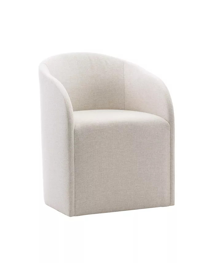 Logan Square castered arm chair, By Bernhardt | Macys (US)