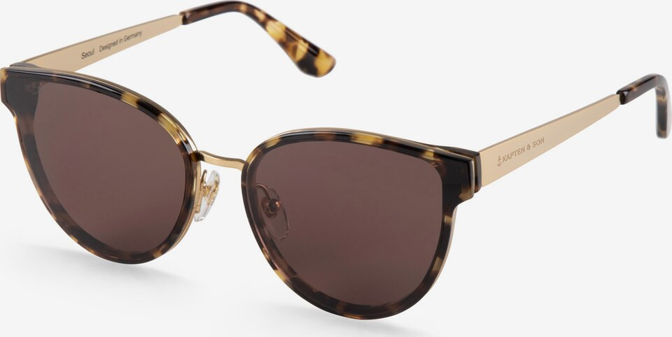 Kapten & Son Sonnenbrille 'Seoul Amber' in Braun, Dunkelbraun | ABOUT YOU (DE)