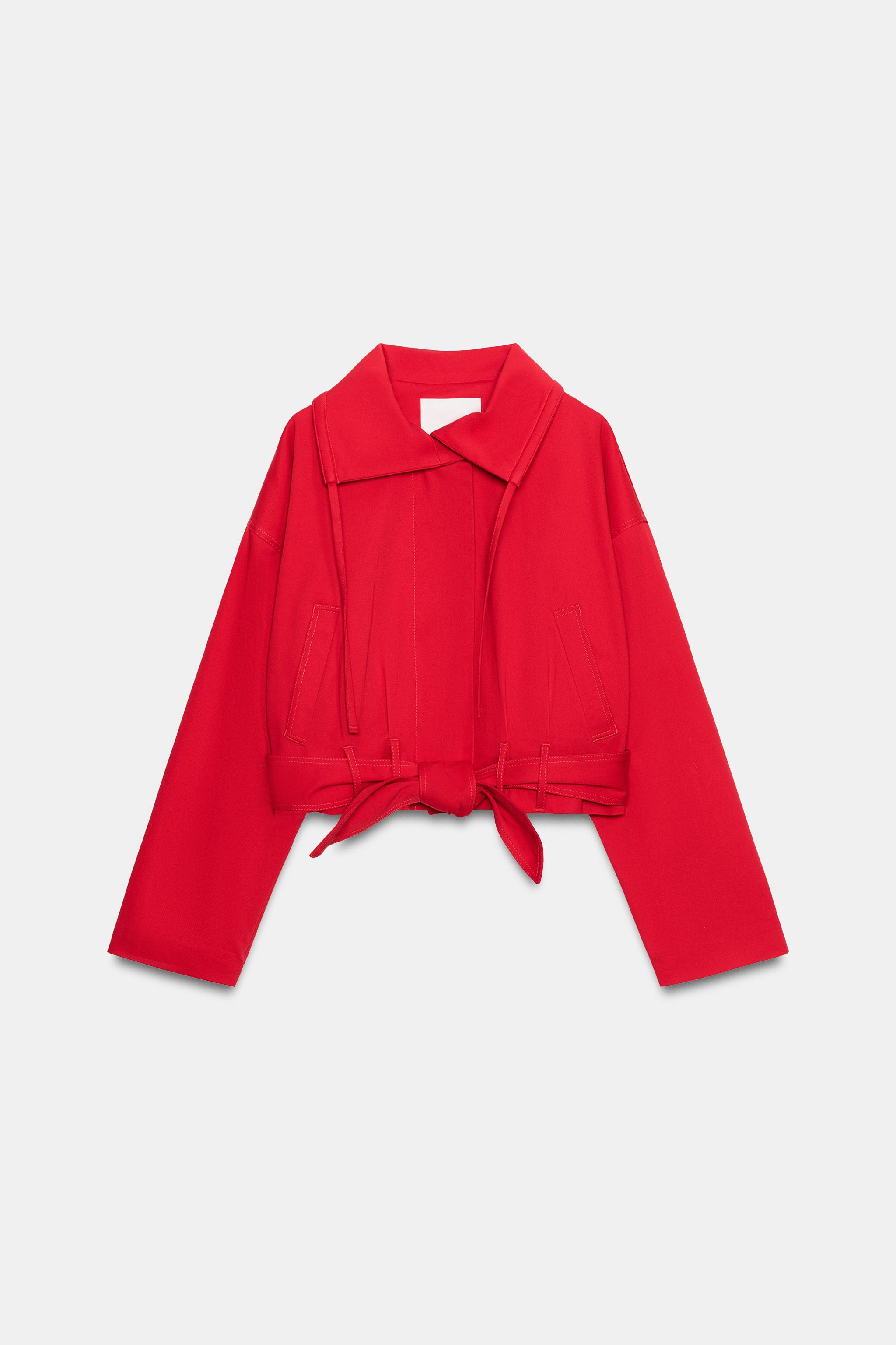 ZW COLLECTION BELTED JACKET | Zara US