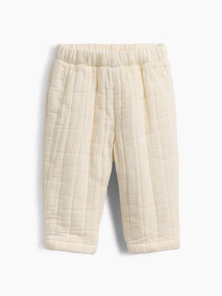 Baby Quilted Gauze Pull-On Pants | Gap (US)
