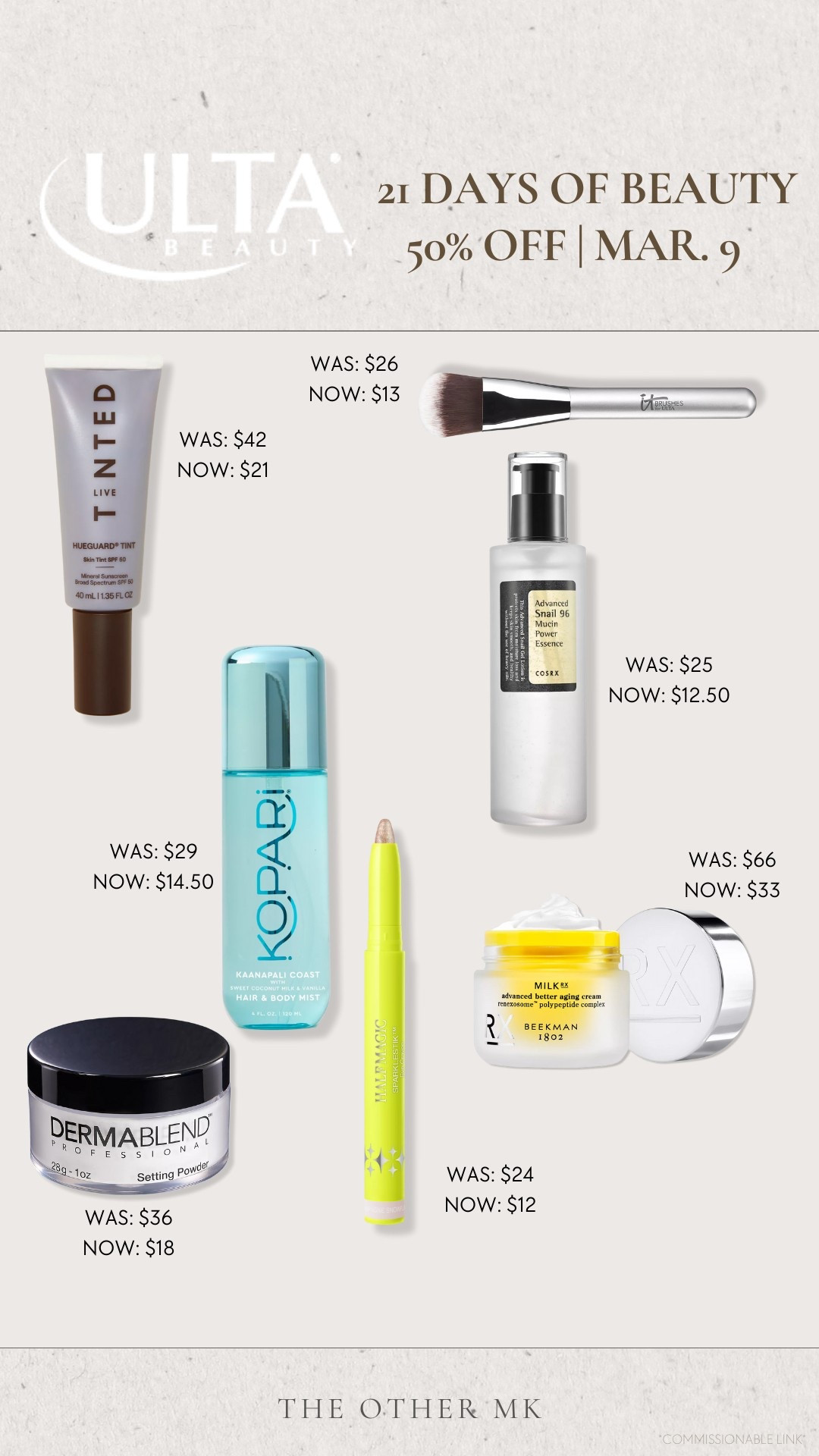 So many great products 50% off for Ulta’s 21 days of beauty! (Part 1)

Beauty, Skin care, Makeup, Self care, Makeup on sale, Beauty must haves, Tanning 

#LTKBeauty #LTKFindsUnder50 #LTKSaleAlert