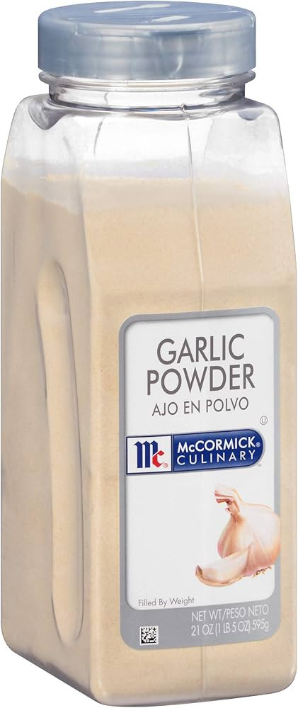 McCormick Culinary Garlic Powder, 21 oz - One 21 Ounce Container Garlic Powder Seasoning, Culinar... | Amazon (US)