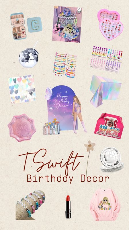 Taylor Swift party decor for the Swifties in your life! 💜

#LTKparties #LTKkids #LTKfindsunder50