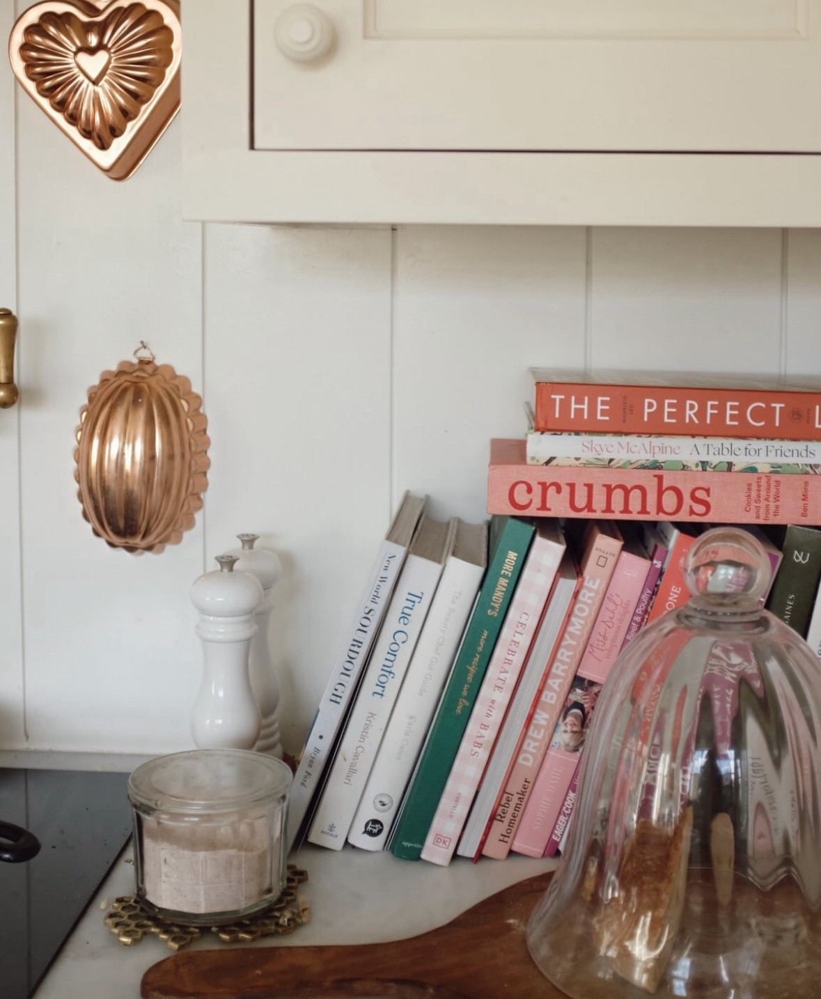 Cookbooks that I’m loving! Vintage copper molds in our kitchen. Bread storage. 

#LTKSeasonal #LTKFindsUnder50 #LTKGiftGuide