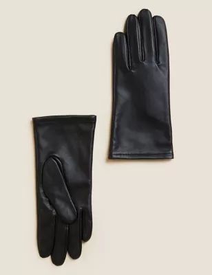 Leather Warm Lined Gloves | Marks & Spencer (UK)