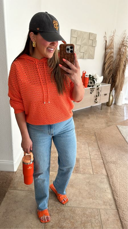 Opening day outfit idea 🧡⚾️🖤 @stanley_brand #stanleypartner