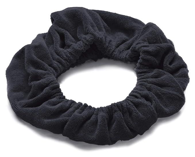 TASSI (Black) Hair Holder Head Wrap Stretch Terry Cloth, The Best Way To Hold Your Hair Since...E... | Amazon (US)