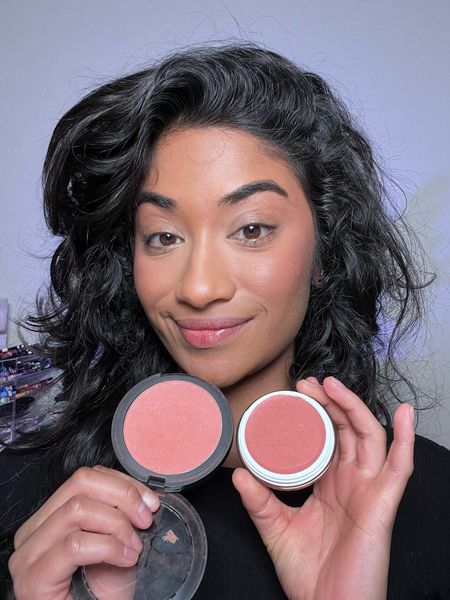 These are my favorite Dusty Pink blushes for brown skin 🤎