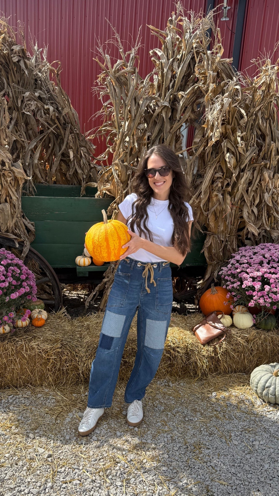 The cutest patchwork jeans for the pumpkin patch! 

#LTKFindsUnder50 #LTKStyleTip #LTKSeasonal