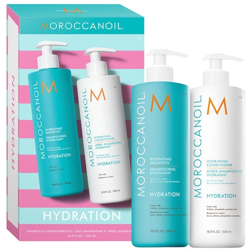 Moroccanoil Hydration Shampoo & Conditioner Half-Liter Set | Sephora (US)