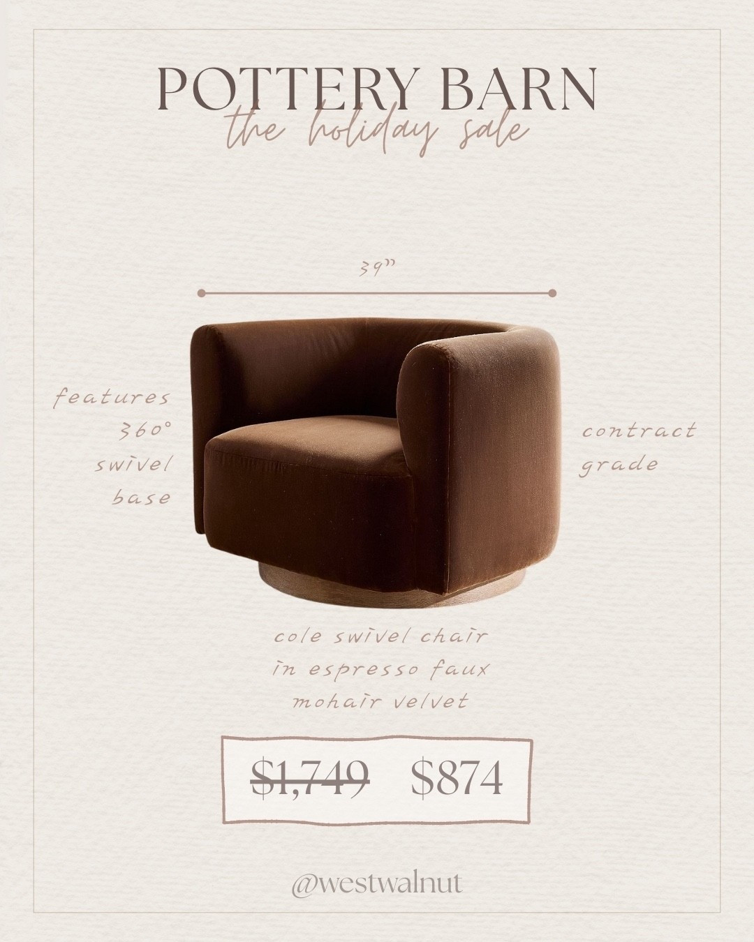 Pottery Barn is running their holiday sale right now with beautiful pieces up to 60% off! In rounded up some of my favorites to share with you!! 

These ones are warm neutrals, and with silhouettes to elevate your home.

Pottery Barn has the coziest, most timeless pieces that are contract-grade quality! Which one are you adding to your wishlist? 🤍 

#HomeStyle #InteriorInspo #PotteryBarnFinds #CozyHomeVibes #NeutralHomeDecor #FurnitureFavorites #HomeMakeover #DesignDetails

#LTKHome