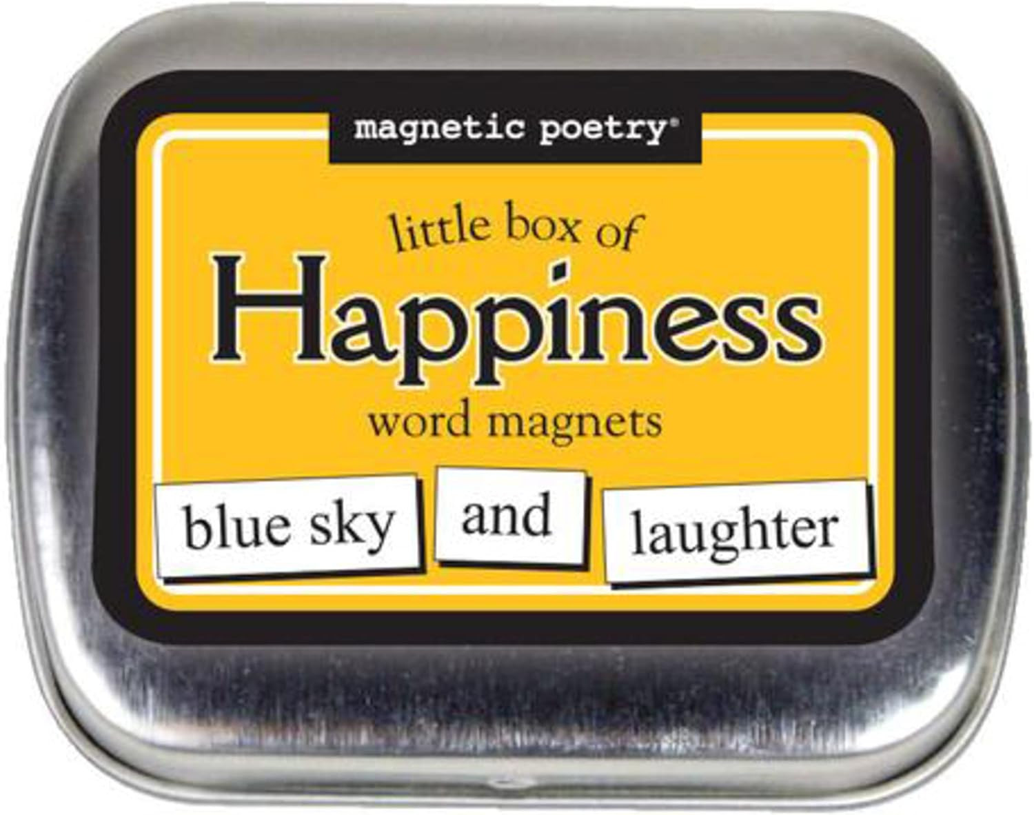 Magnetic Poetry - Little Box of Happiness Kit - Words for Refrigerator - Write Poems and Letters ... | Amazon (US)