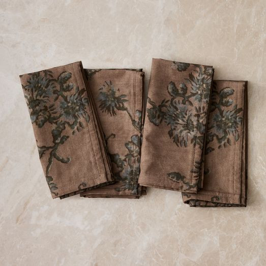 Deco Blossom Napkin Sets | West Elm (US)