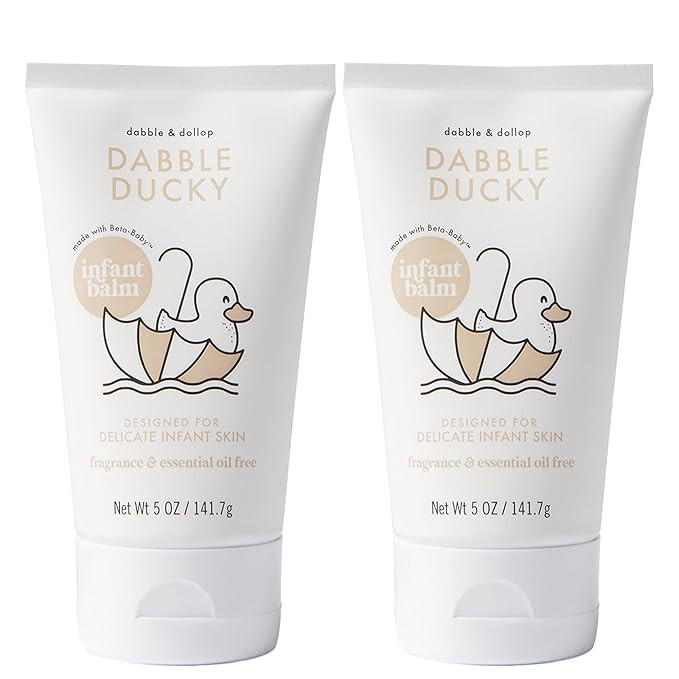 Dabble & Dollop Infant Balm - Natural Lotion for Babies, Fragrance & Essential Oil Free, Dye-Free... | Amazon (US)