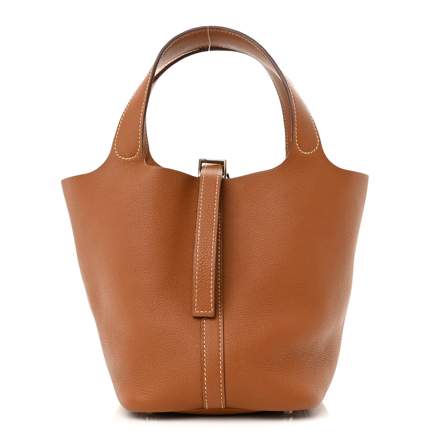 HERMES Togo Picotin 18 PM Gold | FASHIONPHILE | FASHIONPHILE (US)