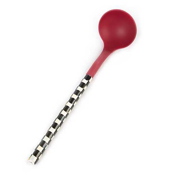 Courtly Check Ladle - Red | MacKenzie-Childs