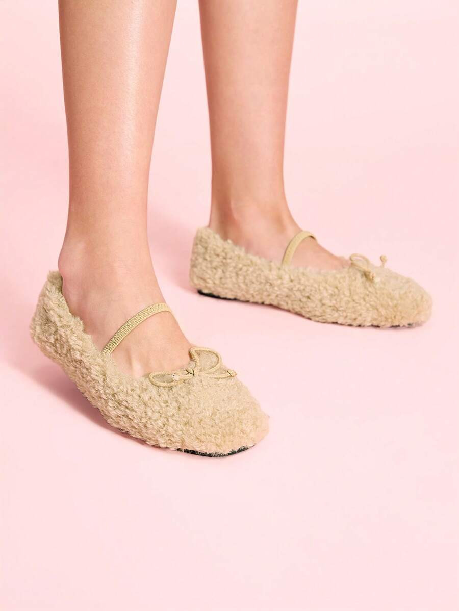 CUCCOO DOLLMOD 2024 Spring New Globe Mary Jane Flats For Women, Soft & Gentle Pink Shoes Suitable... | SHEIN