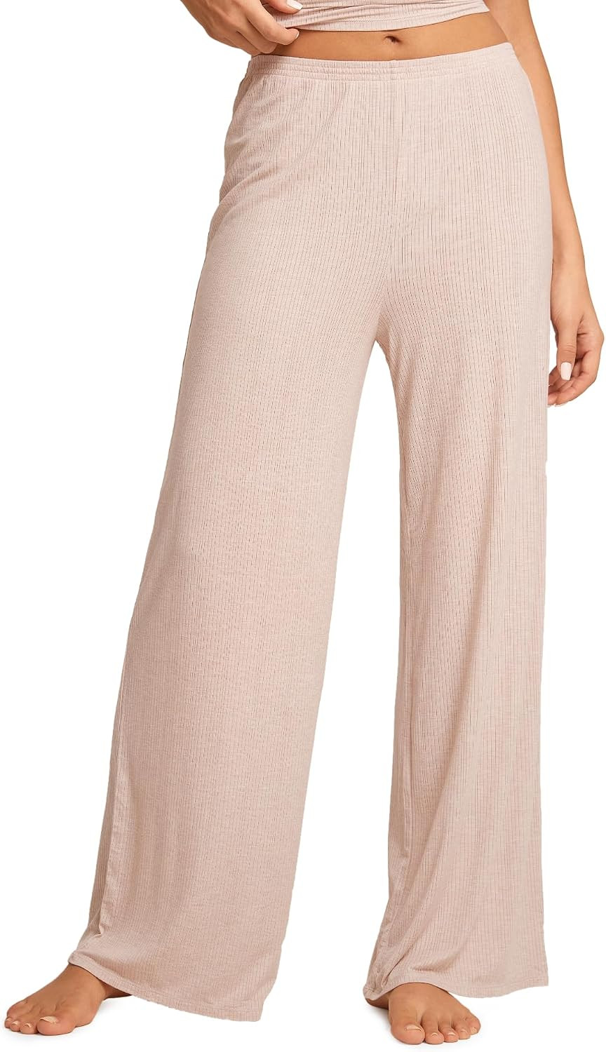 Natrelax Modal Ribbed Pajamas Pants | Amazon (US)