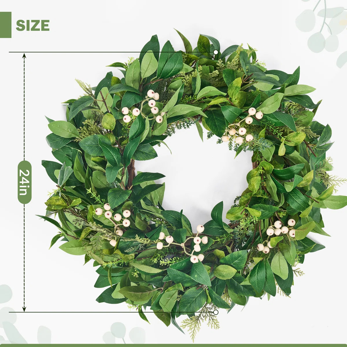 24 Inch Spring Summer Wreath | Wayfair North America