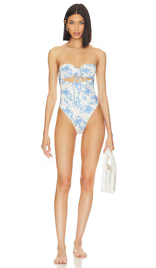 Baylor One Piece in Cobalt Pop | Revolve Clothing (Global)