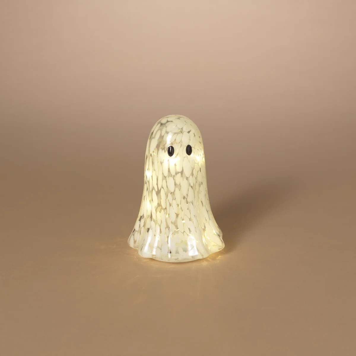 Lighted Glass Halloween Ghost with Timer 6.3"H | Wayfair North America