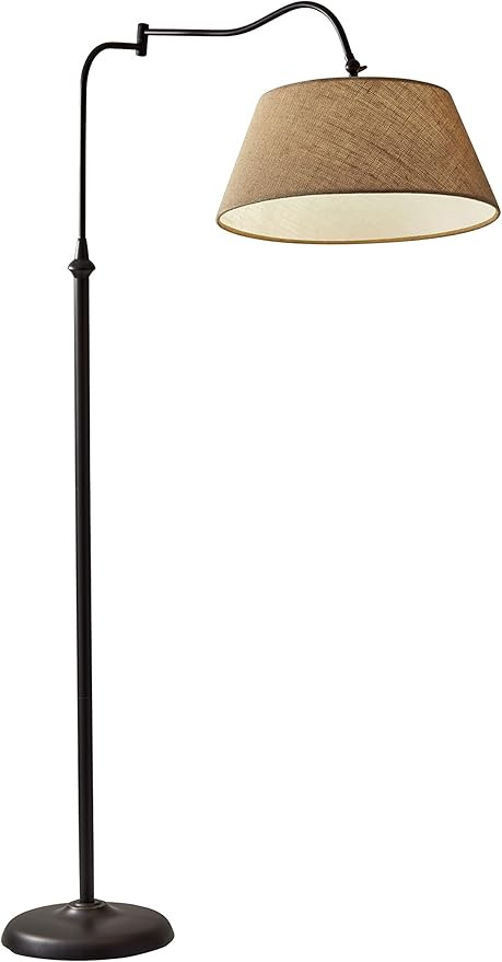 Adesso 3349-26 Rodeo Floor Lamp, 61 in, 150 W Incandescent/equiv. CFL, Antique Bronze, 1 Floor La... | Amazon (US)