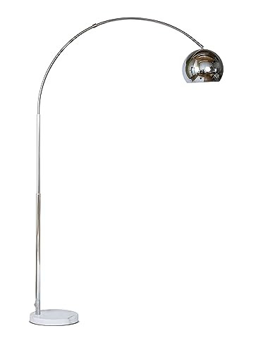 Brightech Olivia Floor Lamp, Arc Lamp for Living Rooms, Standing Lamp with LED Light Bulbs for Be... | Amazon (US)