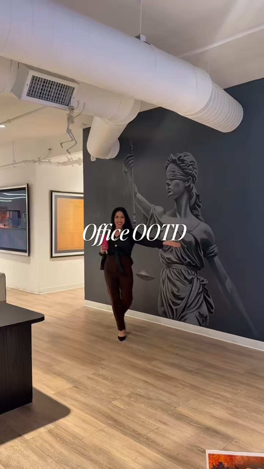 Loving today’s office look and giving you a sneak peek of the EWG tumbler dropping soon! 😉✨

#LTKWorkwear #LTKShoeCrush #LTKItBag