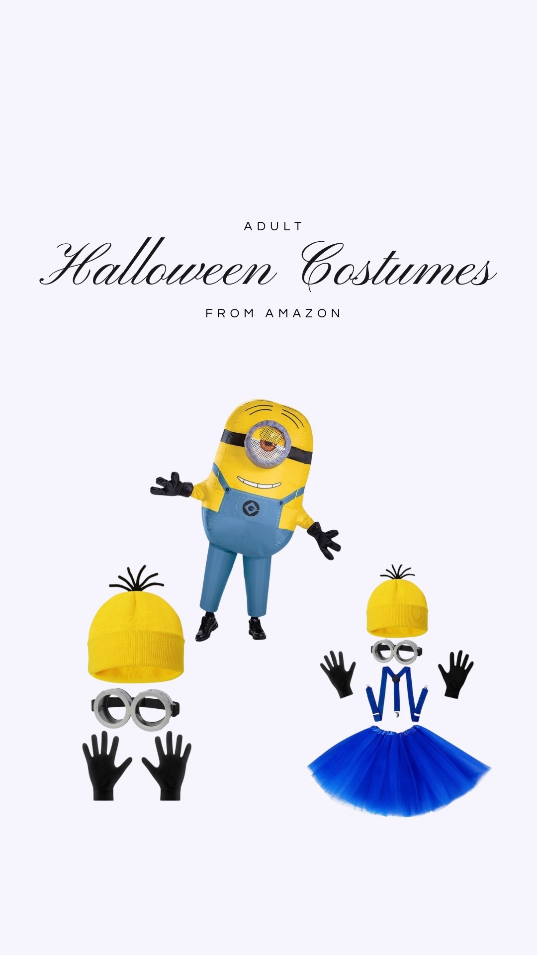 Minion Halloween costumes! Couples minion inflatable costumes from Amazon 

#LTKHalloween #LTKSeasonal #LTKFindsUnder100