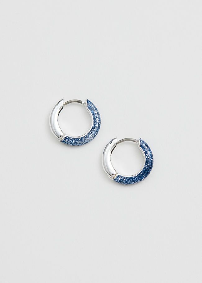 Sparkly Hoop Earrings | & Other Stories US