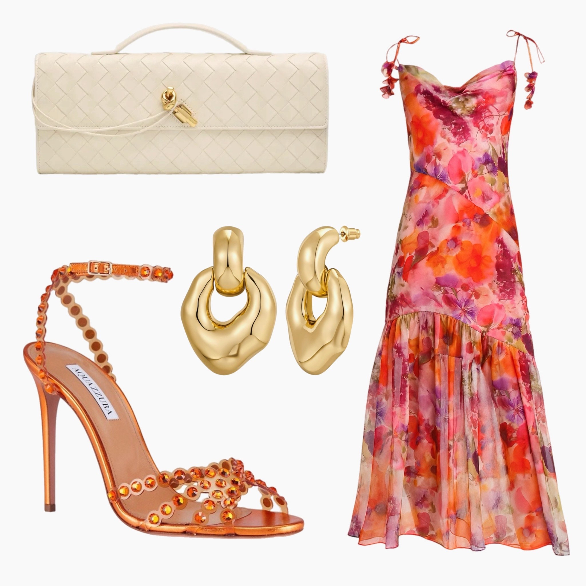 Got it! Here’s an updated caption to reflect the correct colors:

Sunset hues and statement florals 🌸🌞
This dress in shades of orange and pink is made for golden hour moments—whether it’s a bridal shower, destination dinner, or summer soirée.

#BridalShowerLook #VacationStyle #FloralFashion #StyledByMar #LTKOutfits

#LTKItBag #LTKSummerEdit #LTKShoeCrush