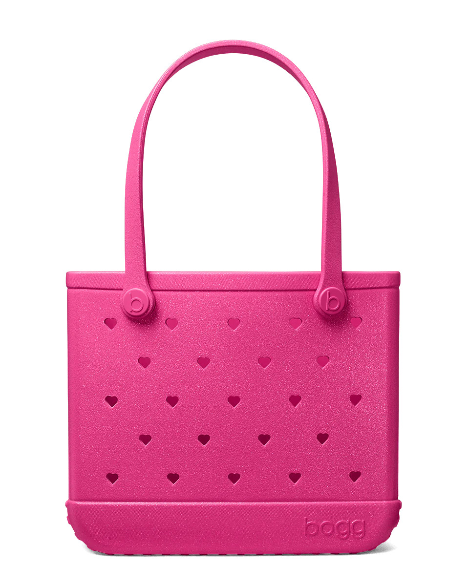 Baby Bogg® Bag - Heart Shimmer haute PINK | Bogg Bag