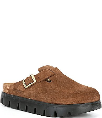 Birkenstock Women's Boston Chunky Suede Platform Clogs - 10 | Dillard's