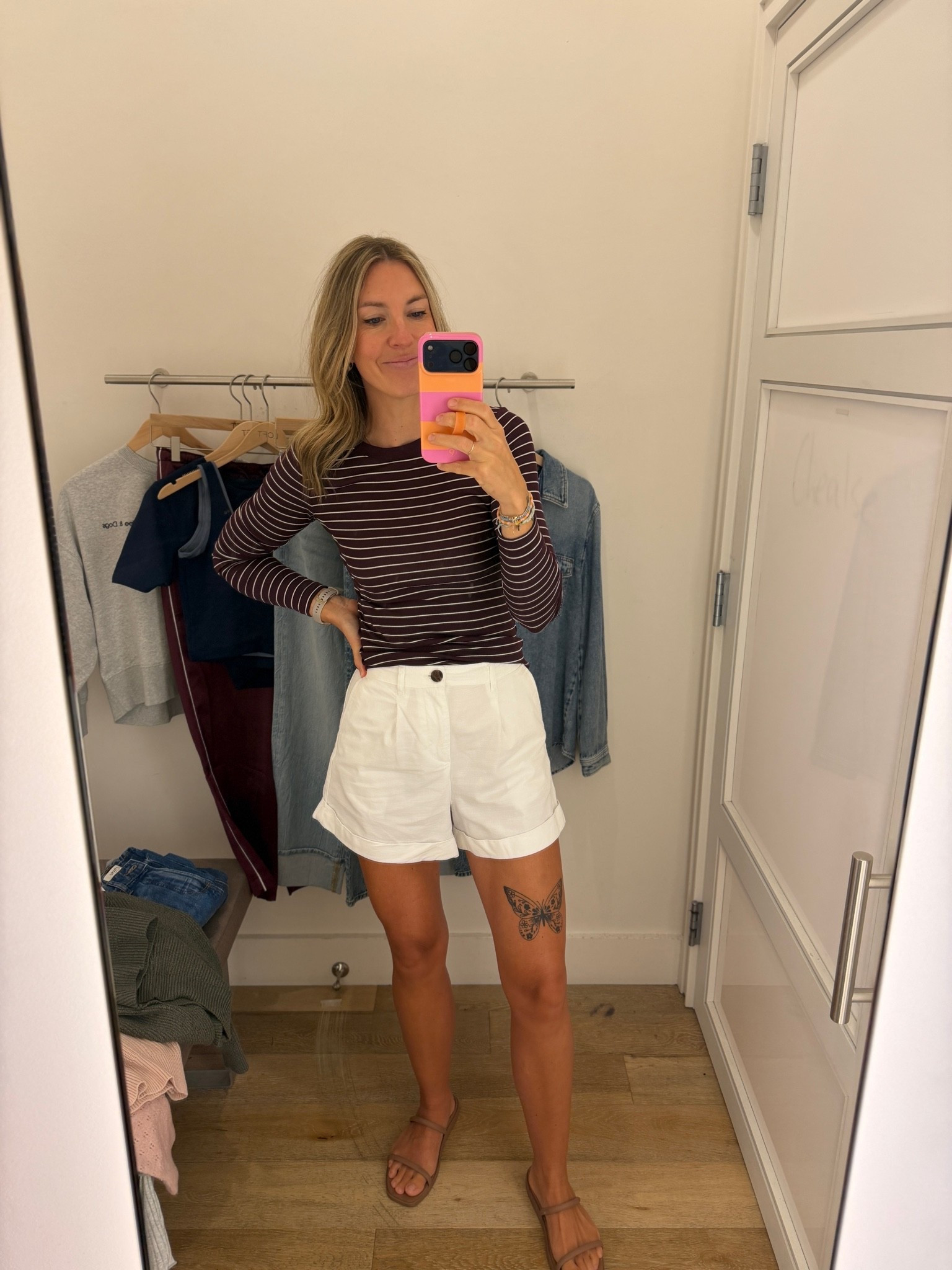 Our favorite long sleeve crewneck are back for 2026! In new colors with thin stripes 🙌 easy to dress up or down. I live in these tees with jeans or sweat pants.

#LTKSaleAlert #LTKootd #LTKSeasonal