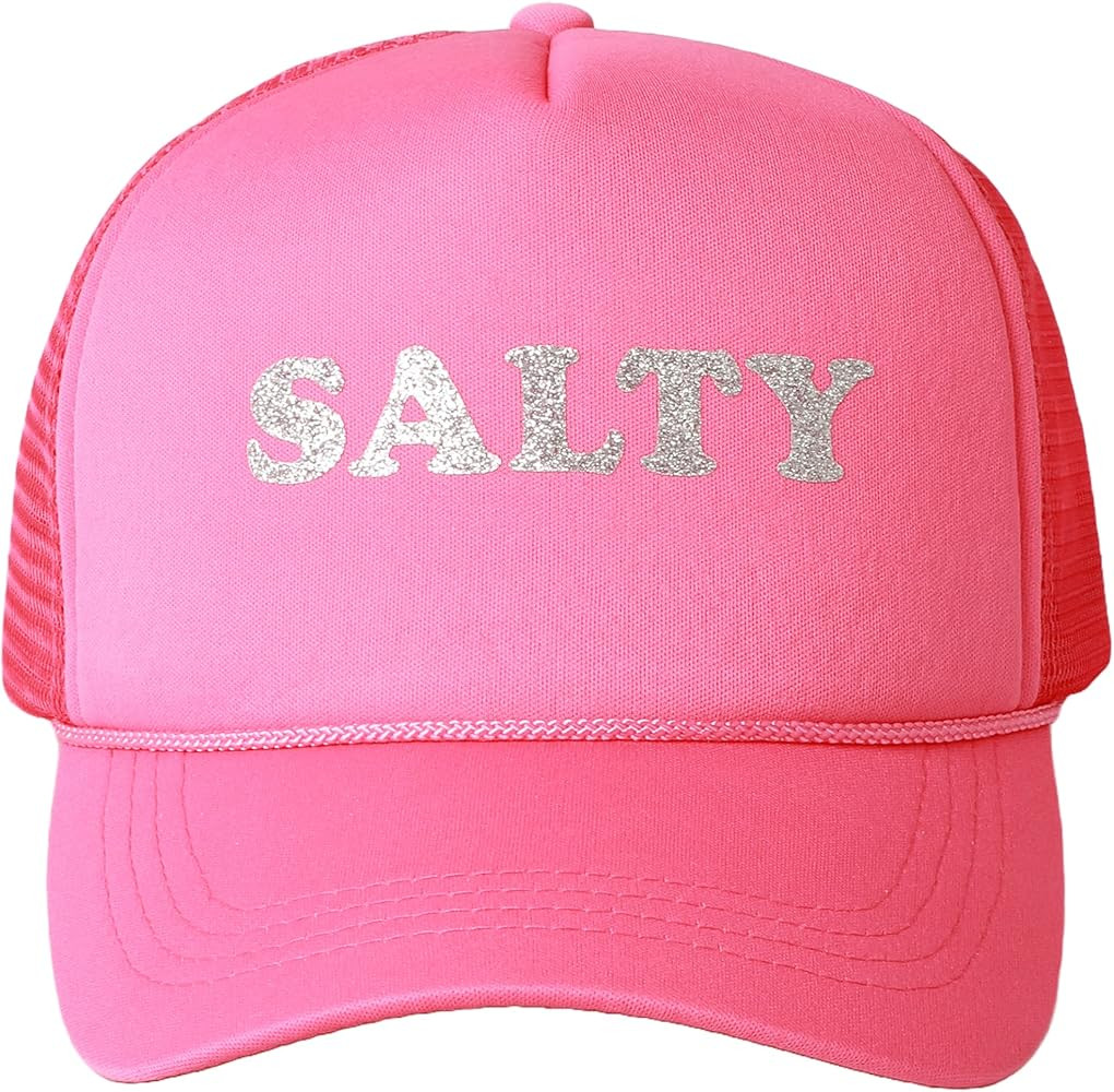 MIRMARU Retro Foam Mesh Trucker hat Trendy Design Summer Baseball Cap for Womens | Amazon (US)