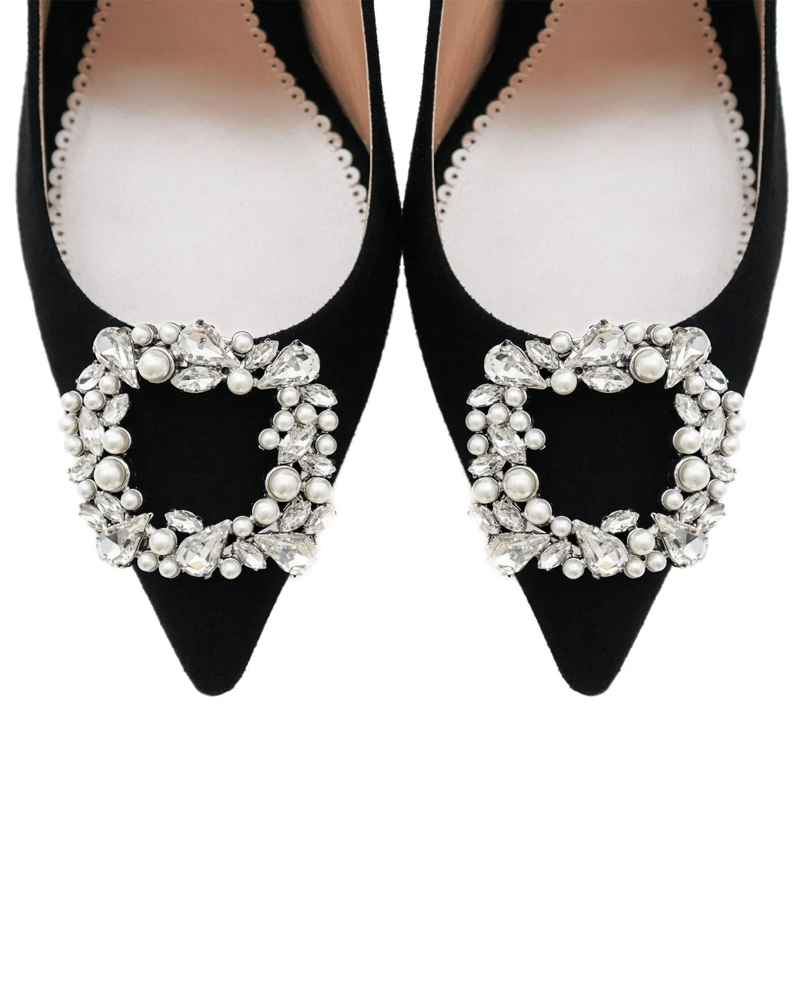 Crystal & Pearl Bejewelled Shoe Clip | Emmy London | Emmy London
