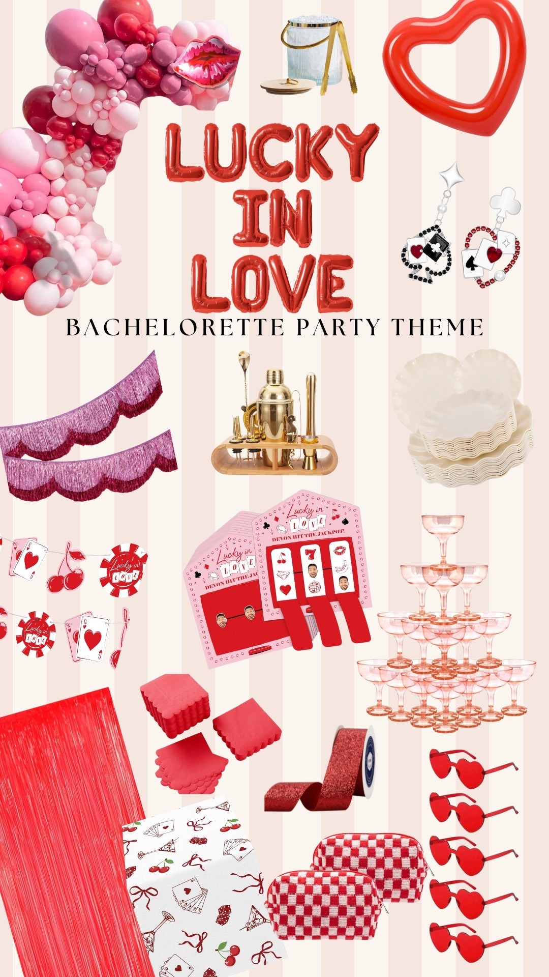 Feeling Lucky in Love Bachelorette Party Theme Decor List! 

#LTKParties #LTKWedding #LTKFindsUnder50