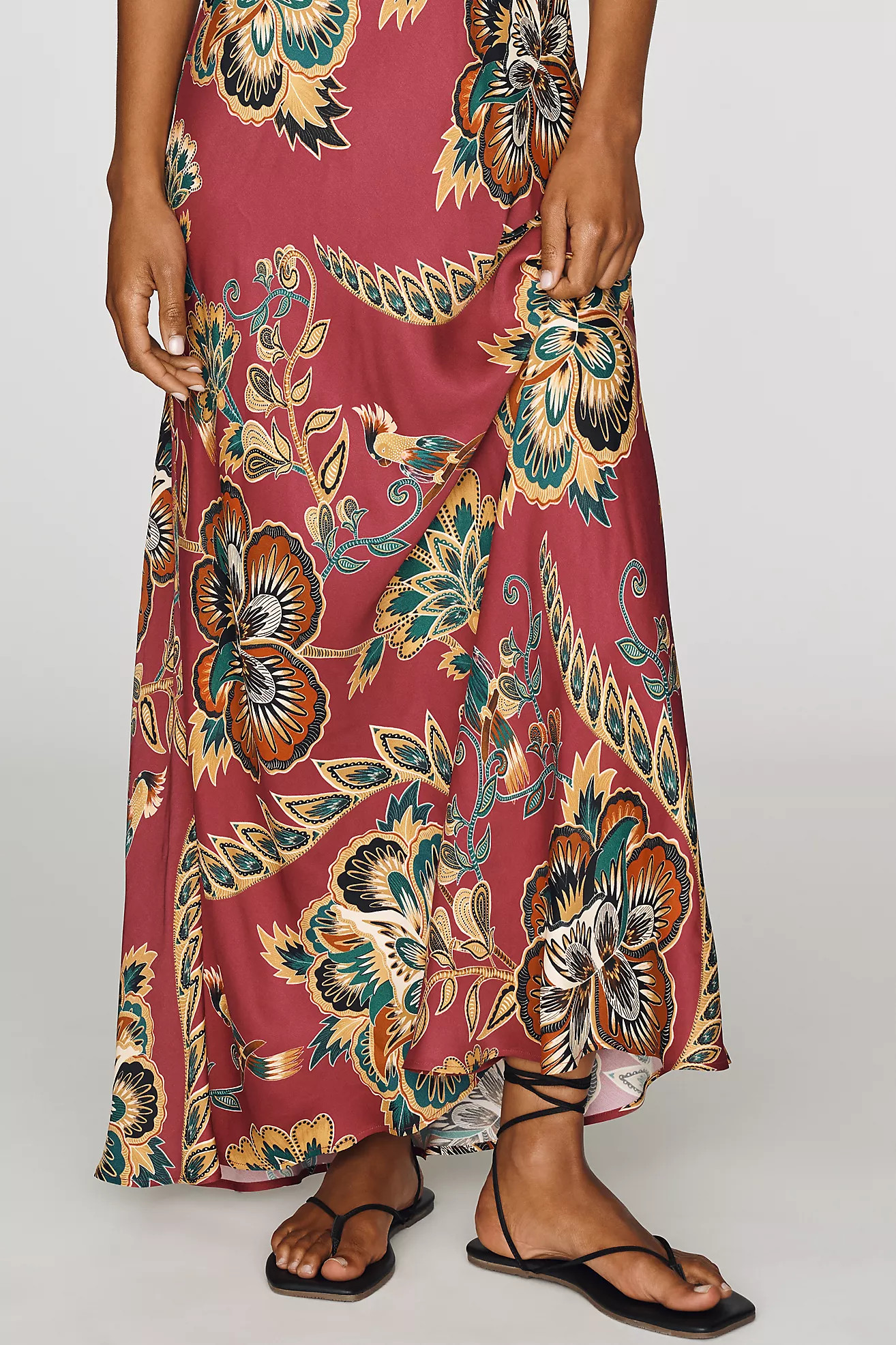 Farm Rio x Anthropologie Maxi Slip Dress | Anthropologie (US)