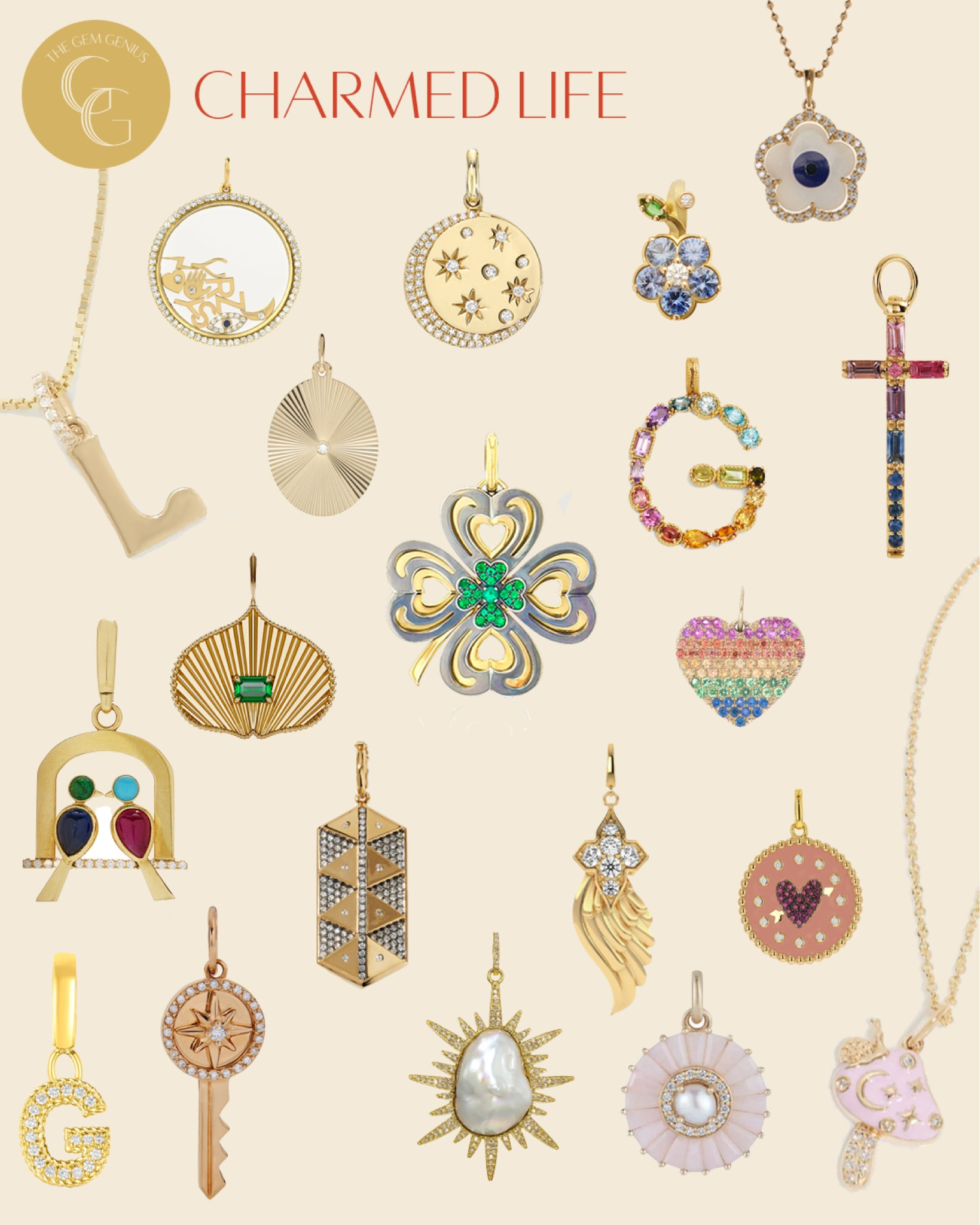 Charmed Life // Upgrade your accessory collection with charms to remember a special moment or just be collected. Check out these keepsake finds!

#thegemgenius #gemgenius #jewelry #jewels #jewelryaddict #gemstones #jewelrytrend #charmedlife #charm #charms #onlineshop #shopsmall #womenownedbusiness #smallbusiness #smallbusinessowner #onlinebusiness #womenowned #earrings #necklace #bracelet #braceletstacks #rings #accessories #womensstyle #womensfashion #instajewelry #jewelrygram #designerjewelry #statementjewelry #fashionjewelry

#LTKSeasonal #LTKstyletip #LTKFind