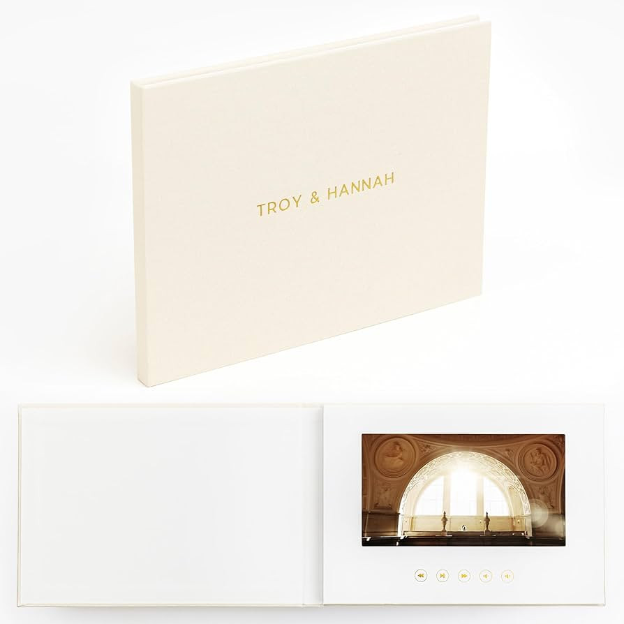 The Motion Books (PERSONALIZED) | Customized Luxury Linen Bound Video Book | Custom Foil Stamp | ... | Amazon (US)