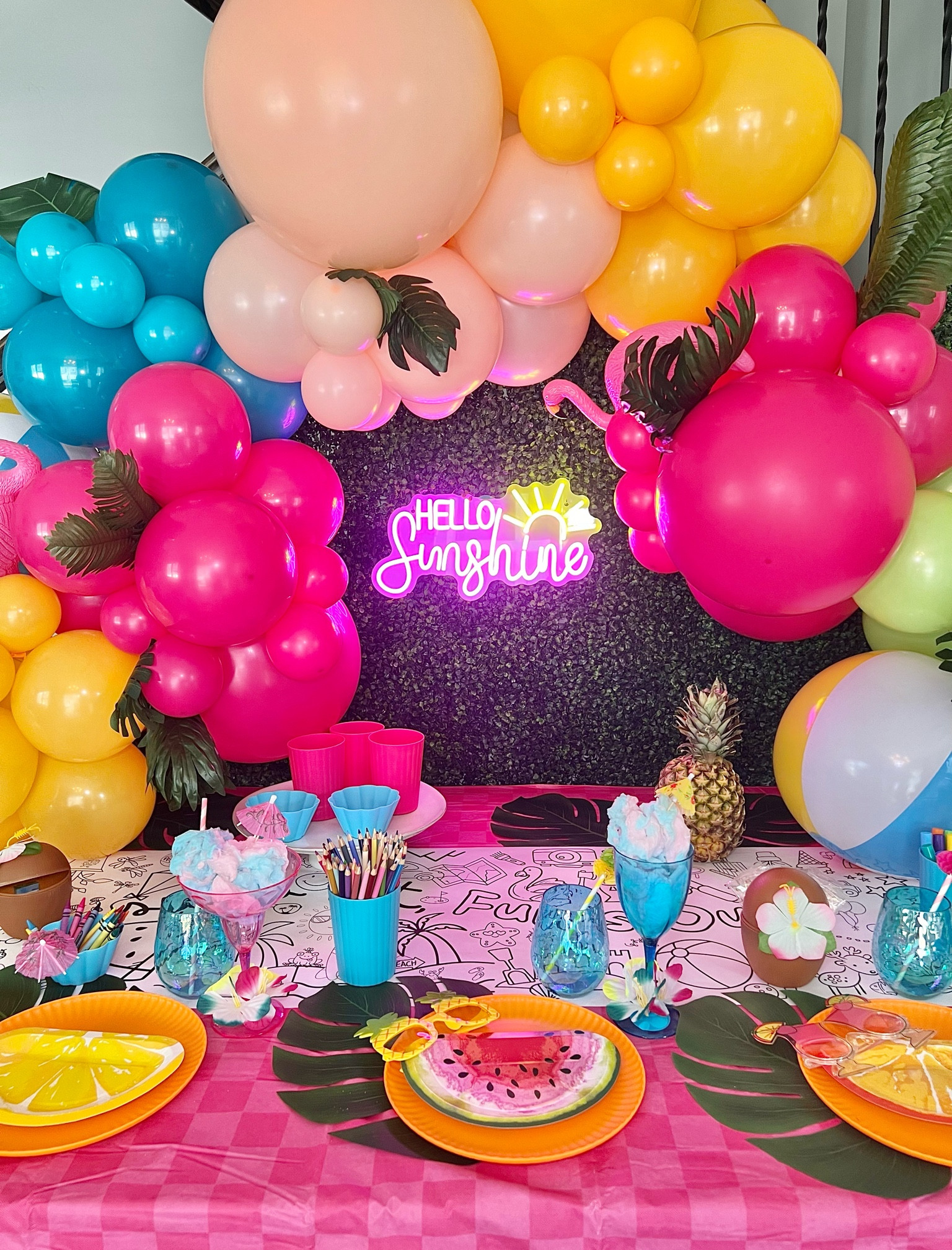 Summer coloring “Cabana” party for my kids! Loved surprising them with this setup and all the SUMMERY details 🦩🏝️🍹☀️

Use code “CELEBRATE” for 20% off your cedar tree lane coloring runner!! 🥳

Most of the other tableware is from the Dollar Tree! 🌳



#LTKSeasonal #LTKfamily #LTKparties