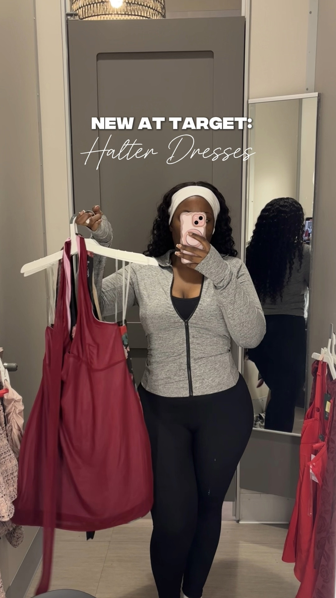 New at target: Halter Dresses 🎯 for curvy & midsized bodies *trying on Size Medium*

#LTKstyletip #LTKsalealert #LTKmidsize