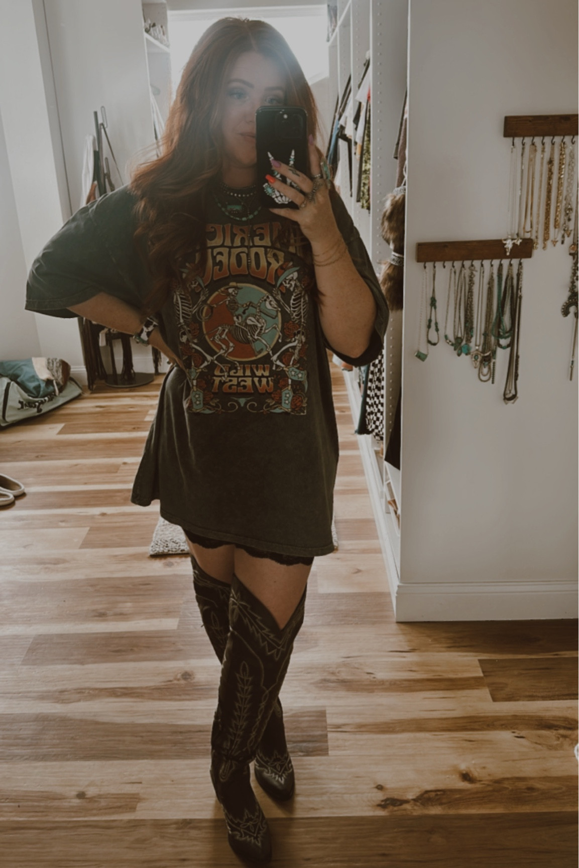 Edgy Western Outfit

#LTKFindsUnder100 #LTKStyleTip #LTKShoeCrush